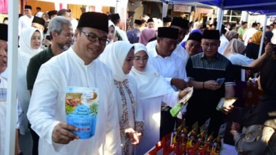 Bupati Asri Ludin Tambunan Buka Ramadhan Fair Pertama di Deliserdang: Menggeliatkan UMKM