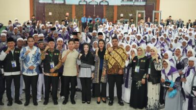 Bersama Wapres RI, Gubernur Sumut Bobby Nasution Sapa Calon Jemaah Haji