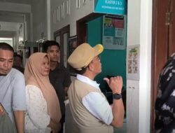 Bupati Tapteng Masinton Pasaribu: Warna Biru Gelap Puskesmas Barus Harus Diganti Warna Cerah