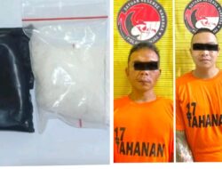 Sempat Bergulat dengan Petugas, Dua Bandar Disikat Satres Narkoba Polres Binjai