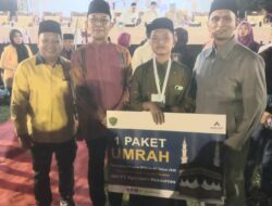 Menemui Juara Ulya Tafsir MTQ Tapsel, Penerima Umrah PT Agincourt Resources: ‘Sejak Dini Sudah Dikader jadi Ulama’
