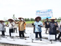 Atasi Inflasi, Bupati dan Wakil Bupati Deliserdang Bersama Gapoktan Tanam Cabai Merah