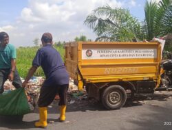 Respon Cepat DLH Deliserdang: Sampah di Jalan Pusaka Dibersihkan Pihak Kecamatan Percut Sei Tuan