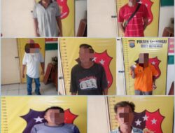 Polres Binjai Tangkap 7 Pelaku Pungli Supir Truk