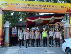 Polrestabes Medan Siapkan 277 Personel Amankan Perayaan Hari Raya Waisak