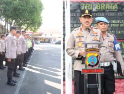 Jaga Kamtibmas Hari Raya Waisak dan Libur Panjang, Polres Binjai Siagakan 80 Personil
