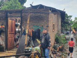 Tanjung Morawa Dilanda Angin Puting Beliung, 1 Warga Tewas dan 4 Rumah Rusak Berat