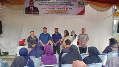 Sosialisasikan Perda No. 7/2024, Salomo Pardede: Sampah Bisa Jadi Sumber Pendapatan Warga