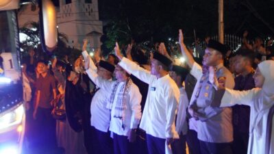 Wali Kota Lepas Keberangkatan 117 Jamaah Calon Haji Kota Tanjungbalai