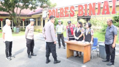 Kapolres Perintahkan Anggota Bersihkan Narkoba dari Kota Binjai
