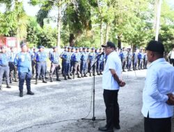 Apel Pagi Dinas PKP Deliserdang, Bupati:  Saya Tidak Mentolelir Pungli Terhadap Tenaga Honor