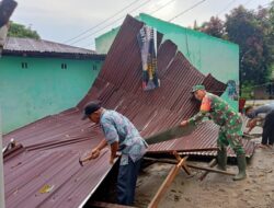 Keganasan Angin Puting Beliung di Kabupaten Sergai Mengakibatkan 31 Rumah Rusak