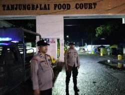Cegah Gangguan Kamtibmas, Polsek Tanjungbalai Selatan Patroli Hingga Pagi