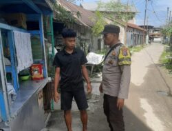 Bhabinkamtibmas Polsek Tanjungbalai Utara Cooling System Kepada Warga