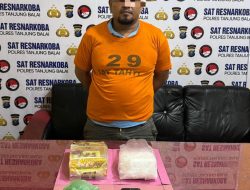 Polres Tanjungbalai Tangkap Bandar Narkoba Beserta Barang Bukti 1 Kg Sabu