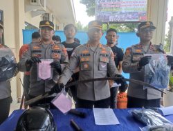 Lima Pelaku Begal Diringkus Polsek Sunggal, 2 Buron Satu Ditembak 