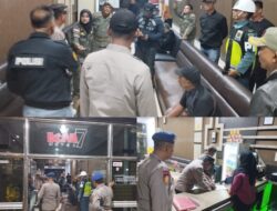 Polres Tanjungbalai Razia Gabungan Bersama TNI dan Pemko