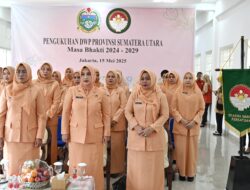 Yulia Effendy Pohan Dikukuhkan Sebagai Ketua DWP Sumut, Diharapkan Terus Berkontribusi di Tengah Masyarakat