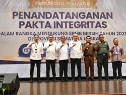 Seluruh Kepala Daerah di Sumut Teken Pakta Integritas Wujudkan SPMB Bersih