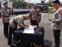 Kapolresta Deliserdang Pimpin Sertijab Tiga PJU dan Satu Kapolsek