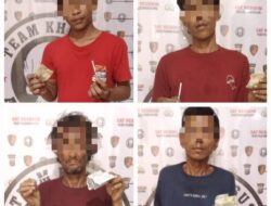 Polres Pelabuhan Belawan Ringkus Empat Pelaku Premanisme
