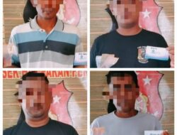 Polsek Hamparanperak Tangkap 4 Pelaku Premanisme di Desa Paya Bakung