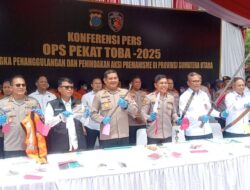 Operasi Berantas Premanisme, Polda Sumut Amankan 1.130 Pelaku