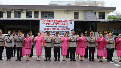 Kapolrestabes Medan Pimpin Sertijab Kapolsek Jajaran: Kolaborasi Wujudkan Kamtibmas Kondusif