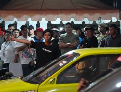 Night Race 2025 Meriah, Gubernur Bobby Nasution Motivasi Anak Muda di Dunia Otomotif