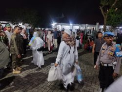 Dikawal Ketat, Jemaah Haji Asal Tanjungbalai Pulang Dengan Aman