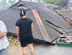 7 Desa Rumah di Kecamatan Pagar Merbau Rusak Berat Diterpa Puting Beliung