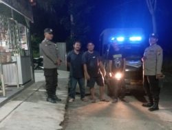 Waspadai Gangguan Kamtibmas, Polsubsektor Datuk Bandar Timur  Sambang Warga