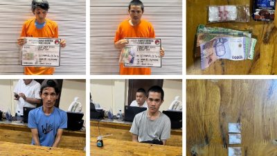 Satresnarkoba Sergap 2 Orang Pemuda Pengedar Sabu di Jalan Pasar III Medan