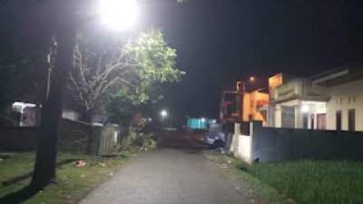 Jalan Terang Benderang, Warga Desa Tumpatan Nibung: Terima Kasih Pak Bupati Deliserdang dan Kadis SDABMBK