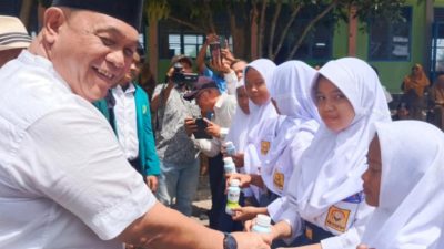 Pasca Polemik Berakhir, Anggota DPRD Deliserdang Dahnil Ginting Kembali Kunjungi SMPN 2 dan MTs Al Washliyah Galang