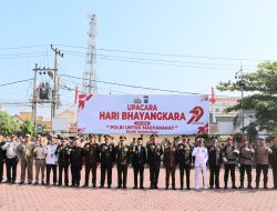 Kapolres Tanjungbalai Pimpin Upacara Peringatan HUT Ke-79 Bhayangkara