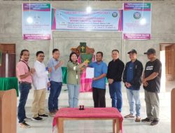 TPL Salurkan Dukungan Untuk 2 Gereja di Kabupaten Toba