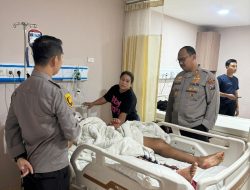 Personel Polres Langkat Dibacok Saat Menangkap Pelaku Penganiayaan, Kapolres: Anggota Saya Pahlawan Bhayangkara