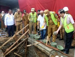 Peletakan Batu Pertama Gedung Rawat Inap RSUD Pancur Batu, Bupati: Layani Maksimal Pasien