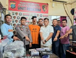 Modus Baru! Polres Tanjungbalai Gagalkan Penyelundupan Sabu 7,54 Kg di CPU Komputer