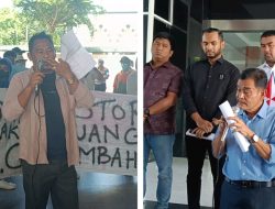 Ratusan Massa Desak DPRD Binjai Tutup Ternak Babi Ilegal di Bakti Karya Binjai Selatan