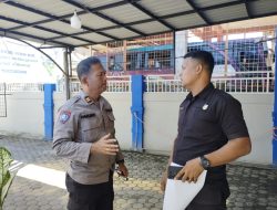 Sambangi Kantor BPJS KCP Tanjungbalai, Sat Binmas Ingatkan Waspadai Aksi Kriminal