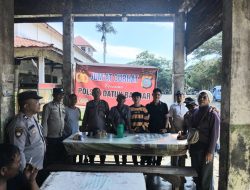 Polsek Datuk Bandar Gelar Jumat Curhat Dengar Keluhan Warga