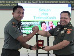 Sahli Panglima TNI Bidang Komsos Mayjen TNI Dedi Nurhadiman Kunker di Kodim 0204 DS