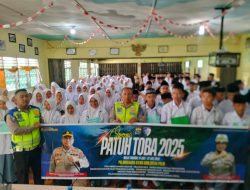 Satlantas Polres Tanah Karo Edukasi Siswa MAN Kabanjahe Dalam Rangka Operasi Patuh Toba 2025