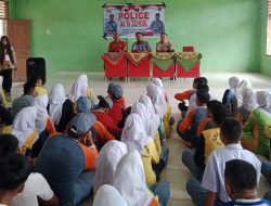Rangkaian MPLS: Cegah Kenakalan Remaja, Polsek Teluk Nibung Kunjungai Sekolah
