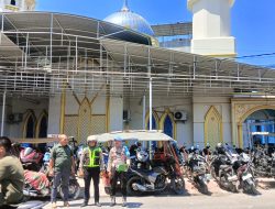 Pastikan Sholat Jumat Aman, Polres Tanjungbalai Pengamanan Ketat di Masjid