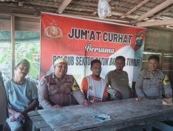 Jumat Curhat, Polsek Datuk Bandar Dengarkan Keluhan Warga