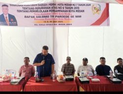 Giat Sosper Persampahan, Salomo TR Pardede: Kota Medan Harus Bersih dan Sehat