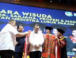 Hadiri Wisuda Institut Kesehatan Medistra, Bupati: Deliserdang Punya Masa Depan Cerah